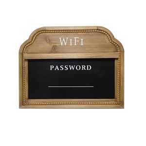 Bee & Willow WIFI'' Framed Chalk Board Sign